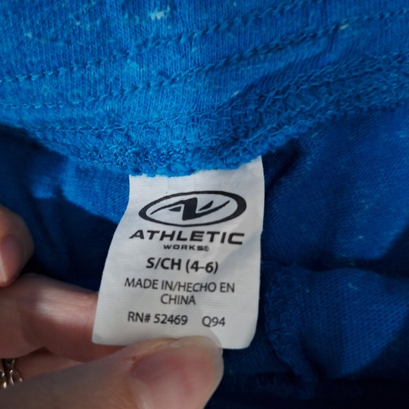 Bundle of 3 Women's Athletic Shorts, Small, Black, Blue, Green - Picture 5 of 7